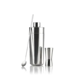 Zone Denmark Rocks Barsæt 3 dele Polished Steel