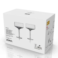 Hot Zone Denmark Rocks Coupe/Cocktailglas 2 stk. Klar