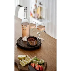 Hot Zone Denmark Rocks Delikatesseskål m ske 2 dele Polished Steel