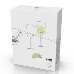 Hot Zone Denmark Rocks Hvidvinsglas 2 stk. Klar