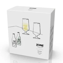 Hot Zone Denmark Rocks Ølglas 2 stk. Klar