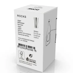 Zone Denmark Rocks Målebæger Polished Steel