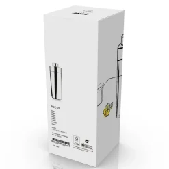 Best Zone Denmark Rocks Shaker Polished Steel