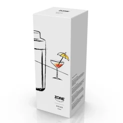 Best Zone Denmark Rocks Shaker Polished Steel