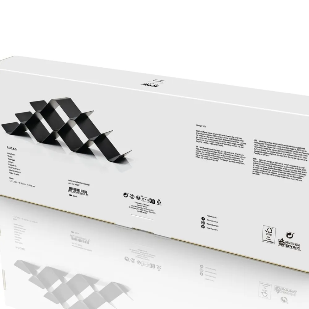 Best Zone Denmark Rocks Vinreol Black