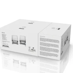 Discount Zone Denmark Rocks Wideball Glas 2 stk. Klar