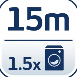 Online Leifheit Rollfix Triple 150 Longline Vægmonteret tørrestativ Hvid