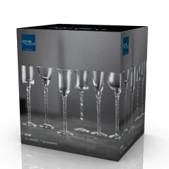 New Lyngby Glas Rom Snapseglas 6 stk. Klar