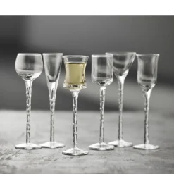 New Lyngby Glas Rom Snapseglas 6 stk. Klar