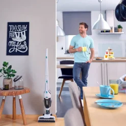 Leifheit Rotaro PowerVac 16V Støvsuger 2in1 Hvid