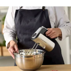 Blomsterbergs Røreskål m. silikonebund Latte