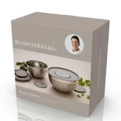 Blomsterbergs Røreskåle 8 dele Latte