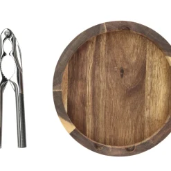 Discount HOLM Rund Nøddeknækkersæt Natur