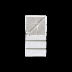 New Zone Denmark Sauna Håndklæde White/Soft Grey/Eucalyptus