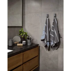 Hot Zone Denmark Sauna Håndklæde Grey/Blue Fog/Soft Grey