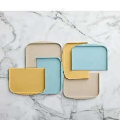 Clearance Rosti Separa Skærebræt med bakker Nordic green