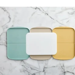 Clearance Rosti Separa Skærebræt med bakker Nordic green