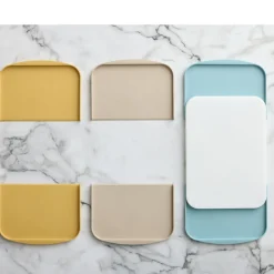 Clearance Rosti Separa Skærebræt med bakker Nordic green