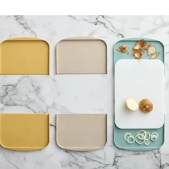 Clearance Rosti Separa Skærebræt med bakker Nordic green