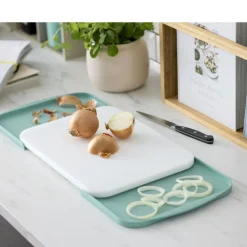 Clearance Rosti Separa Skærebræt med bakker Nordic green