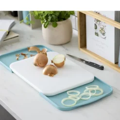 Clearance Rosti Separa Skærebræt med bakker Nordic green