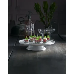 Discount Pillivuyt Serie Originale Kagefad på fod Hvid