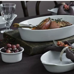 Clearance Pillivuyt Serie Originale Serveringstallerken oval nr. 8 Hvid