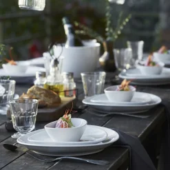 New Pillivuyt Serie Originale Tallerken oval lille Hvid