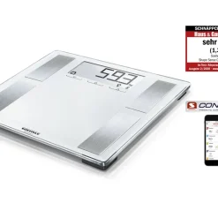 Outlet Soehnle Shape Sense Connect 100 Kropsanalysevægt Hvid