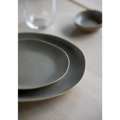 Hot Villa Collection Shoku Frokosttallerken Warm Brown