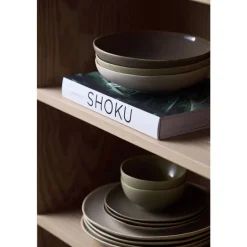 Hot Villa Collection Shoku Frokosttallerken Warm Brown