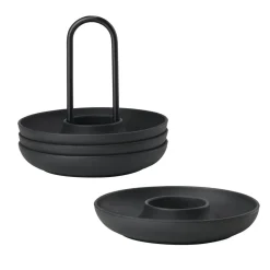 Clearance Zone Denmark Singles Æggebæger 5 dele Black