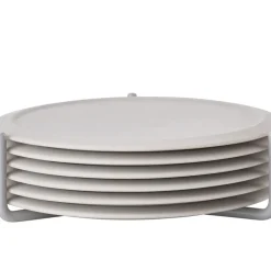 Sale Zone Denmark Singles Glasbrikker 6 stk. Warm Grey