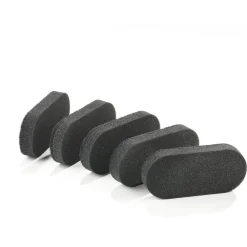 Best Zone Denmark Singles Svamp 5 stk. Black