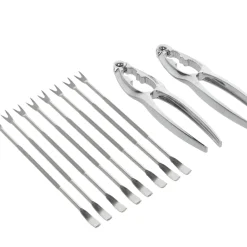 Sale Funktion Skaldyrssæt 10 dele Metal