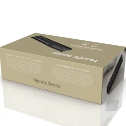 Hot Nordic Sense Skægtrimmer med sug Sort