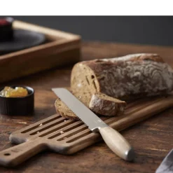 New HOLM Skærebræt med brødkniv Natur