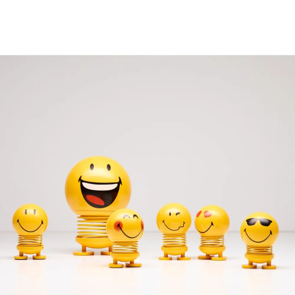 Online Hoptimist Smiley Love Yellow