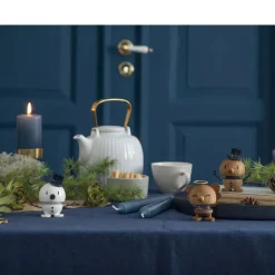 Hot Hoptimist Snowman White/Blue