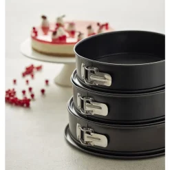 New Blomsterbergs Springform Black Steel