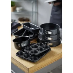 New Blomsterbergs Springform Black Steel