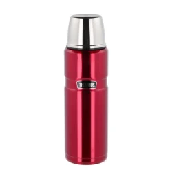 Thermos Stainless King Termoflaske M&oslash;rk r&oslash;d