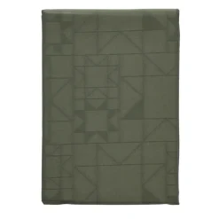 Best Södahl Star Damask Juledug Forest green