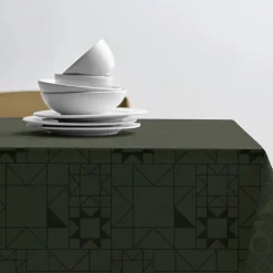 New Södahl Star Juledug Forest green