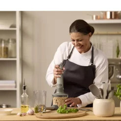 New Blomsterbergs Stavblendersæt 1000 watt Latte