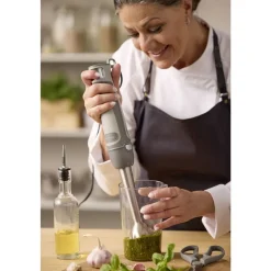 New Blomsterbergs Stavblendersæt 1000 watt Latte