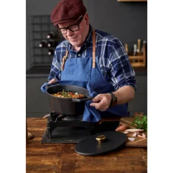 Hot HOLM Støbejernsgryde Sort