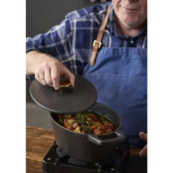 Hot HOLM Støbejernsgryde Sort