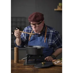 Hot HOLM Støbejernsgryde Sort