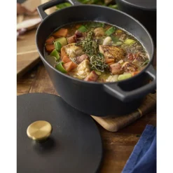 Hot HOLM Støbejernsgryde Sort